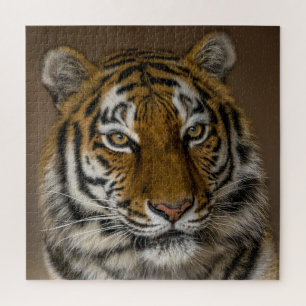 Tiger-Profil Puzzle