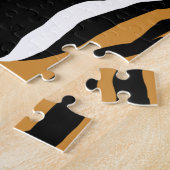 Tiger Profile Portrait Puzzle (Seite)