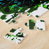 Tiger Puzzle - farbenfrohe Tiger Eyes Puzzle (Seite)