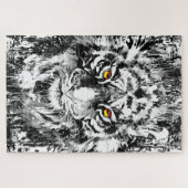 Tiger Puzzle | Tiger-Gesichtsrätsel (Horizontal)