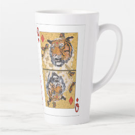 Tiger Queen Tall Latte Tasse
