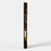 Tiger Retro Graphics Hakuna Matata Geschenke Case-Mate iPhone Hülle (Rückseite / Rechts)