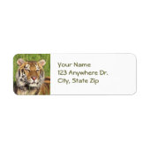 Tiger Return Labels (Vorne)