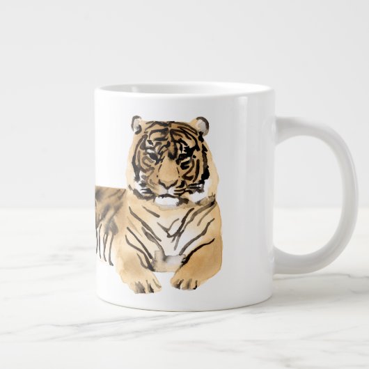 Tiger-Riegel Jumbo-Tasse (Rechts)
