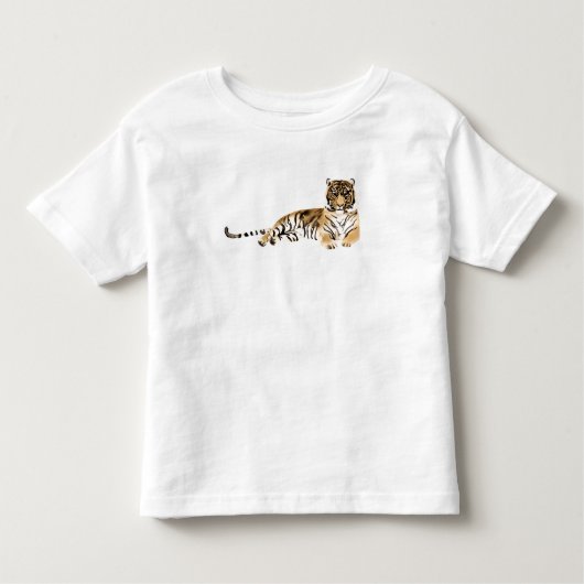 Tiger-Riegel Kleinkind T-shirt (Vorderseite)