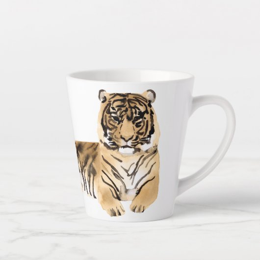 Tiger-Riegel Milchtasse (Rechts)