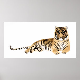 Tiger-Riegel Poster
