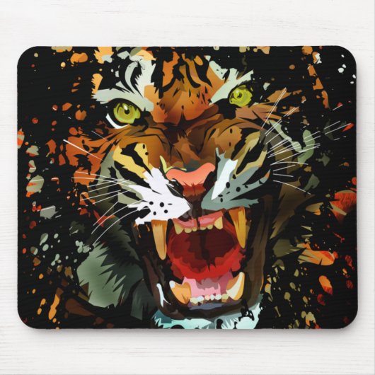 Tiger Roar 2 Mousepad (Vorne)