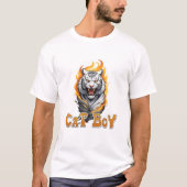 Tiger Roar - Cat Boy T-Shirt (Vorderseite)