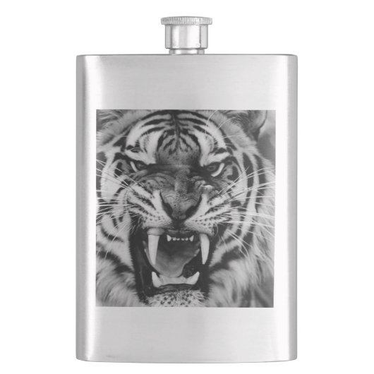 Tiger Roar Flask Flachmann (Vorderseite)