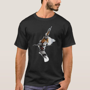 Tiger Roar I Big Cats Predator Tiger Cat Animal lo T-Shirt