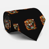 Tiger Roar Krawatte (Gerollt)