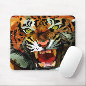 Tiger Roar Mousepad (Mit Mouse)