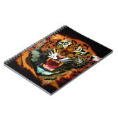 Tiger Roar Notizblock (Linke Seite)