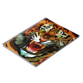 Tiger Roar Notizblock (Linke Seite)
