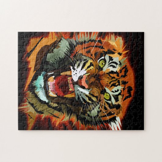 Tiger Roar Puzzle (Horizontal)