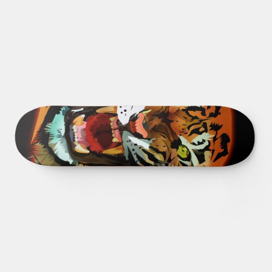 Tiger Roar Skateboard (Horizontal)