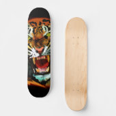 Tiger Roar Skateboard (Vorderseite)