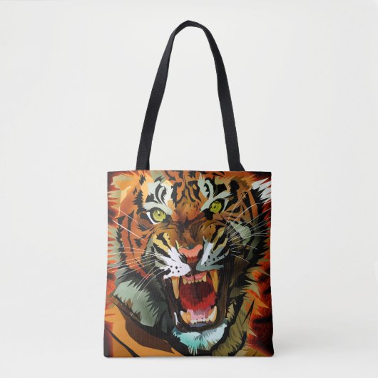Tiger Roar Tasche (Vorderseite)