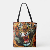 Tiger Roar Tasche (Rückseite)