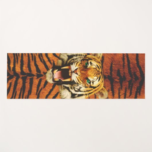 Tiger Roar Yogamatte (Vorderseite (Horizontal))