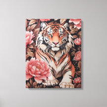 Tiger-Rosa-Blume