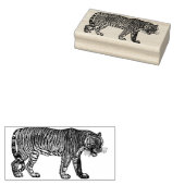 Tiger Rubber Briefmarke Gummistempel (Stempel)