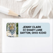 TIGER RÜCKSENDEADRESSEN-AUFKLEBER (Insitu)