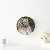 Tiger Runde Wanduhr (Zuhause)