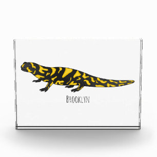 Tiger-Salamander-Cartoon Fotoblock