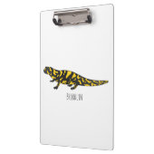 Tiger-Salamander-Cartoon Klemmbrett (Links)