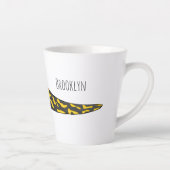 Tiger-Salamander-Cartoon Milchtasse (Rechts)