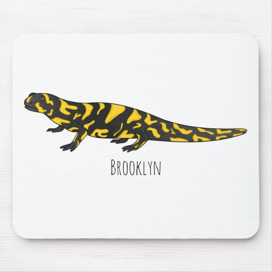 Tiger-Salamander-Cartoon Mousepad (Vorne)