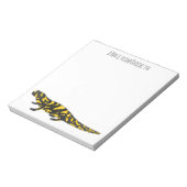 Tiger-Salamander-Cartoon Notizblock (Rotiert)