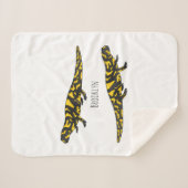 Tiger-Salamander-Cartoon Sherpadecke (Vorderseite (Horizontal))