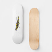 Tiger-Salamander-Cartoon Skateboard (Vorderseite)