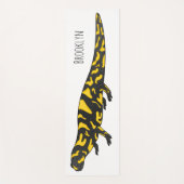 Tiger-Salamander-Cartoon Yogamatte (Vorderseite)