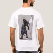 Tiger-Samurais T-Shirt (Rückseite)