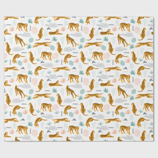 Tiger Sanctuary Geschenkpapier (Flach)