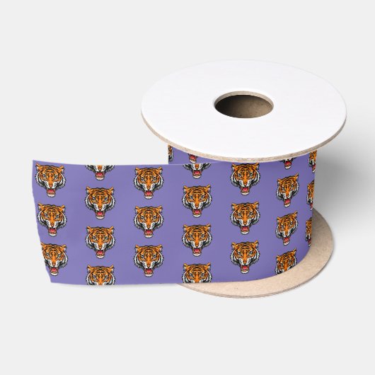 Tiger Satin Ribbon Satinband (Spule)