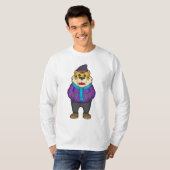 Tiger Scarf Beanie T-Shirt (Vorne ganz)