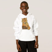 Tiger Schatztruhe Hoodie (Vorne ganz)