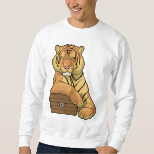 Tiger Schatztruhe Sweatshirt