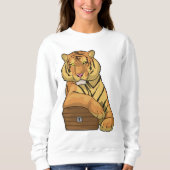 Tiger Schatztruhe Sweatshirt (Vorderseite)