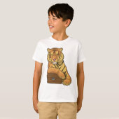 Tiger Schatztruhe T-Shirt (Vorne ganz)