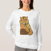 Tiger Schatztruhe T-Shirt (Vorderseite)