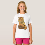 Tiger Schatztruhe T-Shirt (Vorne ganz)