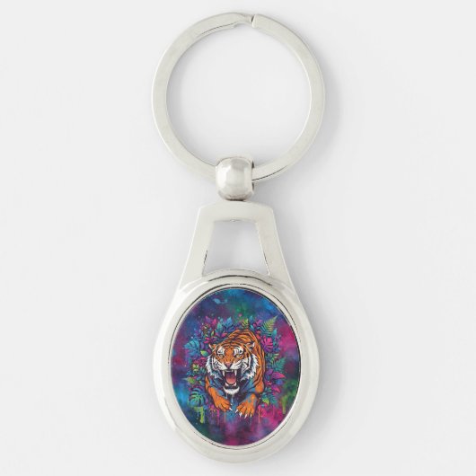 Tiger Schlüsselanhänger (Vorderseite)