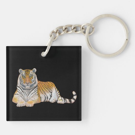 Tiger Schlüsselanhänger (Rückseite)