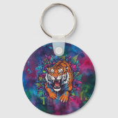 Tiger Schlüsselanhänger (Rückseite)